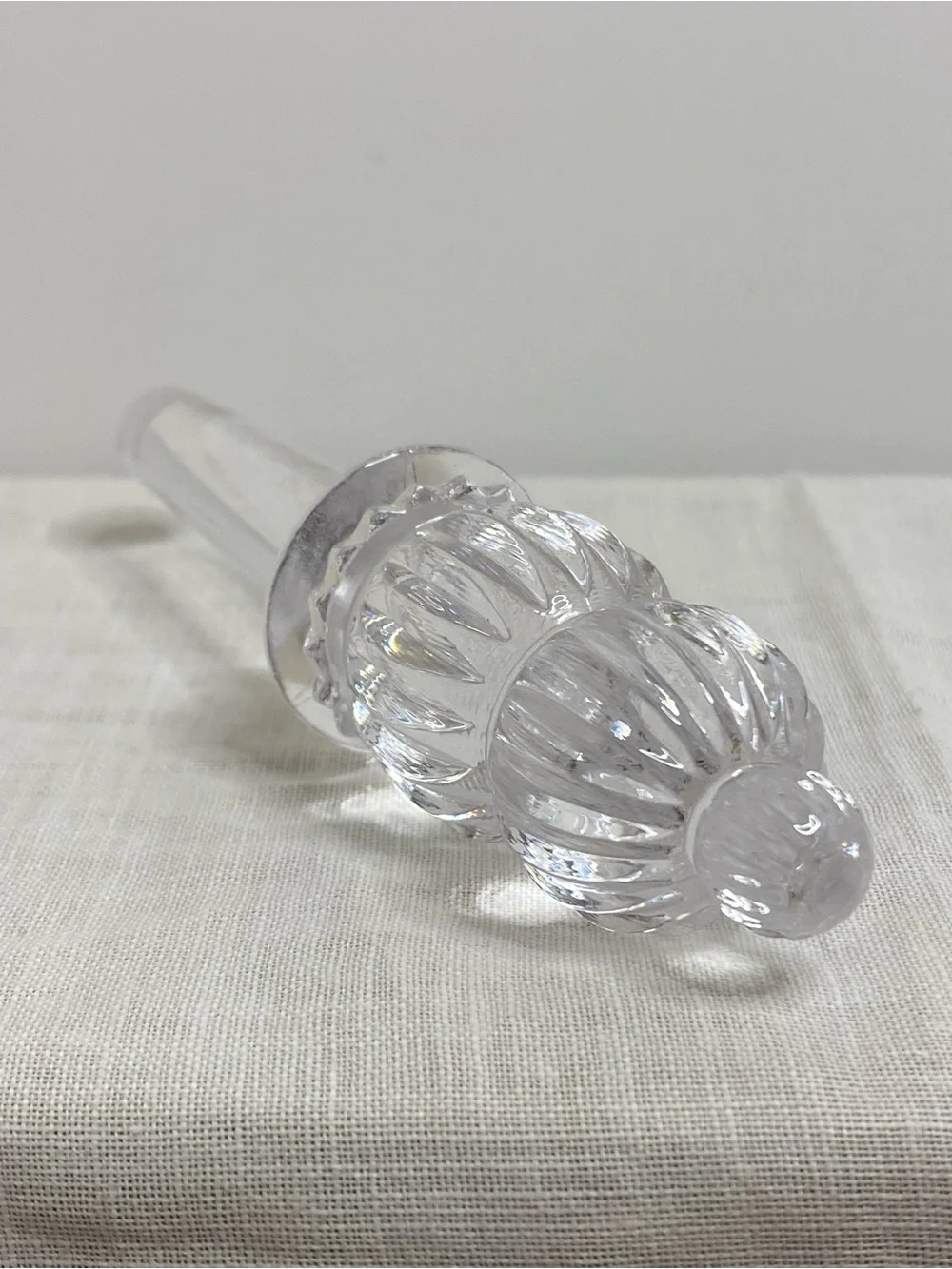 Mikasa Bottle Stopper Monterey Austrian Lead Crystal READ